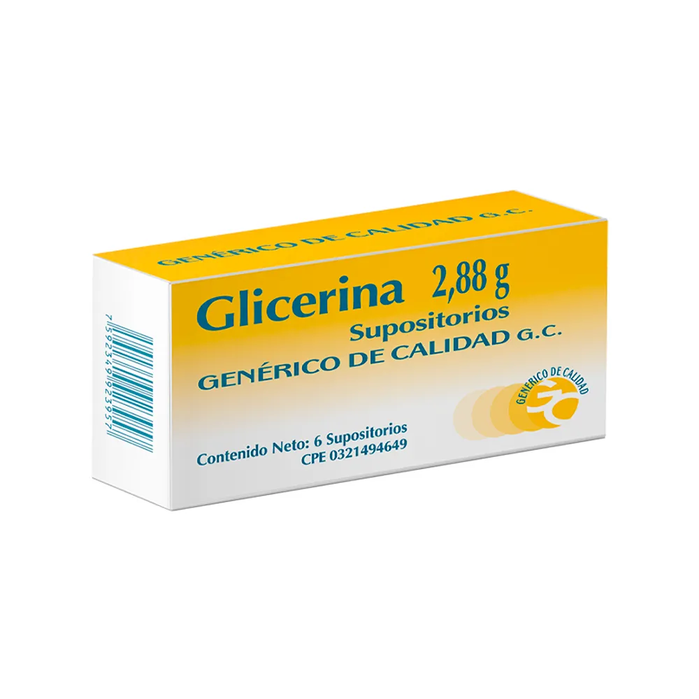 GLICERINA 2,88g SUPOSITORIOS - Image 3