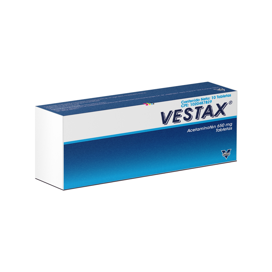 VESTAX® 650mg TABLETAS Acetaminofén - Image 2