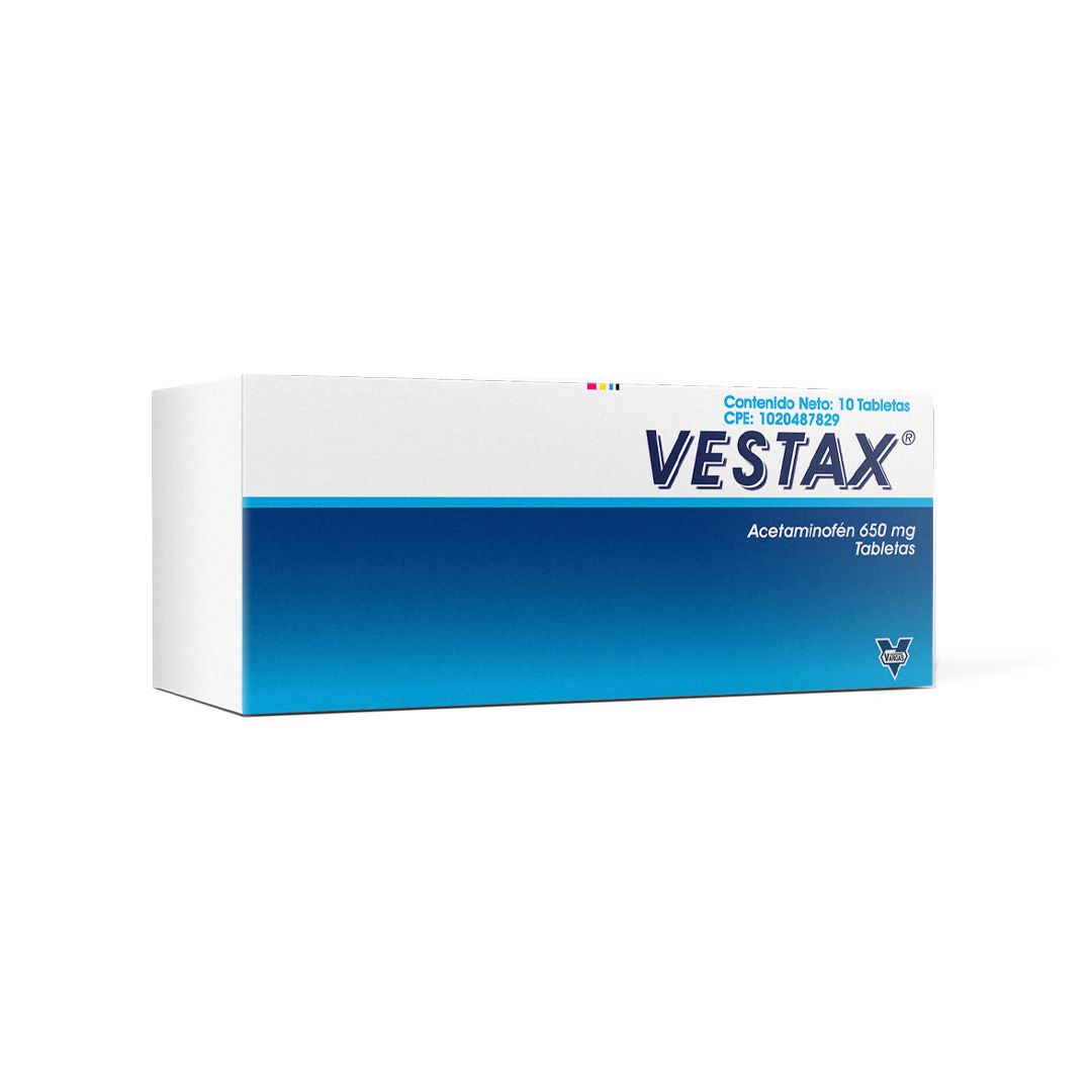 VESTAX® 650mg TABLETAS Acetaminofén