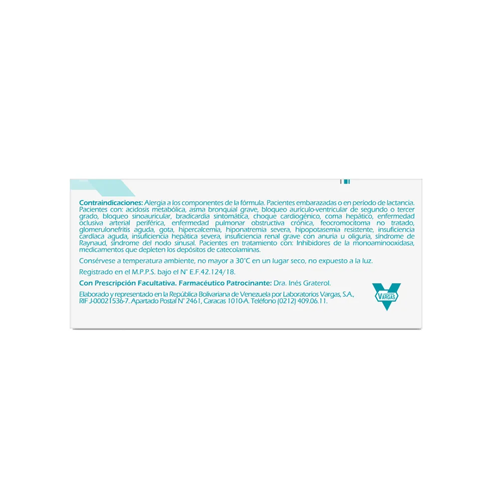 BIPROLIL® HCT 2,5mg-6,25mg COMPRIMIDOS RECUBIERTOS Fumarato de Bisoprolol – Hidroclorotiazida - Image 3