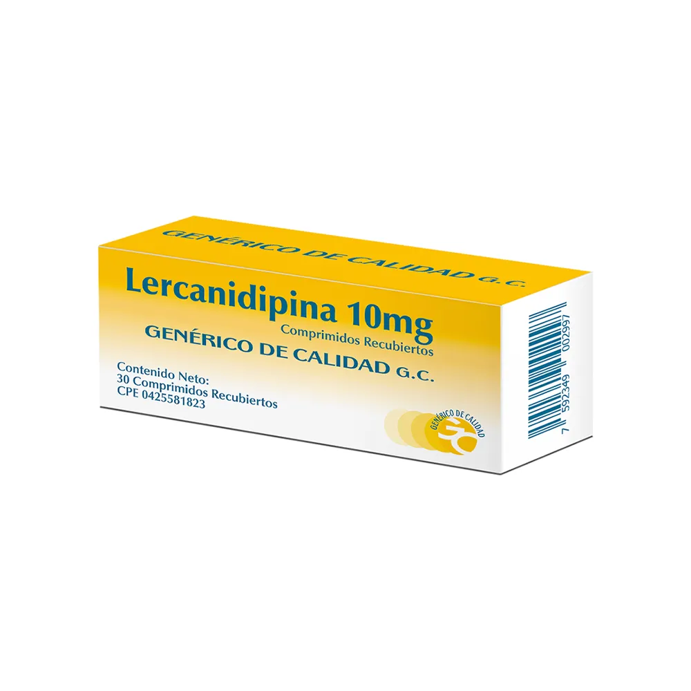 LERCANIDIPINA 10mg COMPRIMIDOS RECUBIERTOS - Image 2