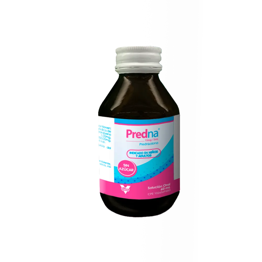 PREDNA® 15mg/5mL SOLUCIÓN ORAL Prednisolona - Image 2