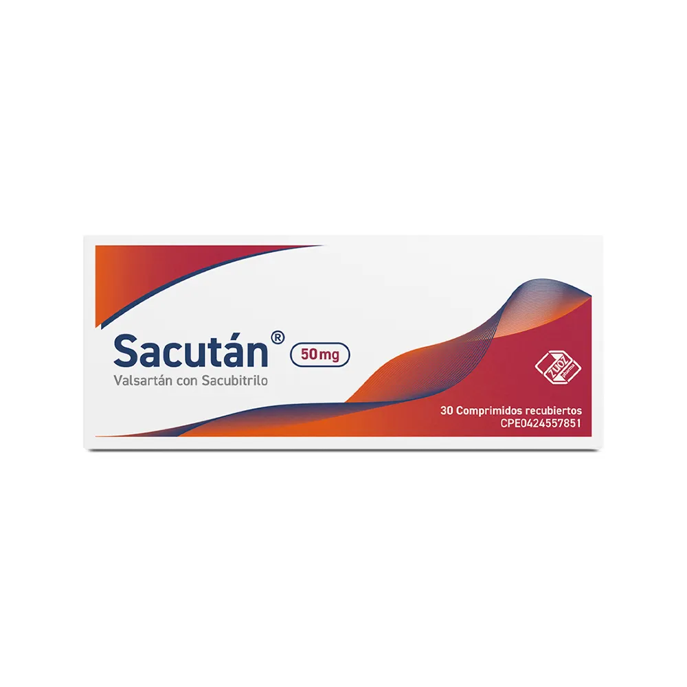 SACUTAN® 50mg COMPRIMIDOS RECUBIERTOS Valsartán con Sacubitrilo - Image 2