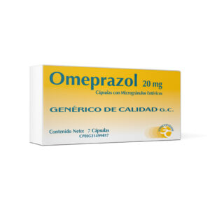 OMEPRAZOL 20mg CÁP.CON MICROG. ENT x7