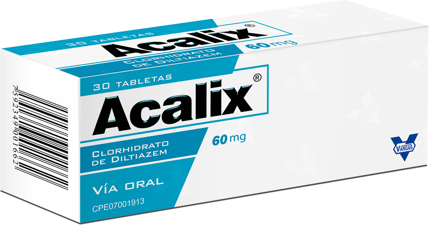 ACALIX 60mg TABLETAS DILTIAZEM - Image 2